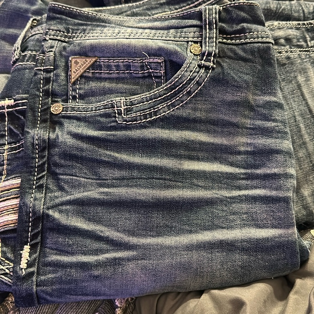 Salvage Buckle Jeans men’s 34